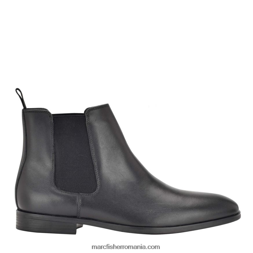 bărbați Marc Fisher cizme rochie burke 4P26XF711 piele neagra