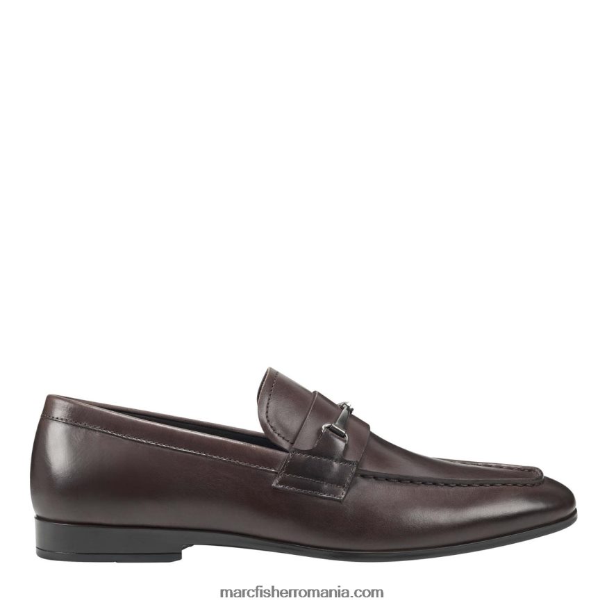bărbați Marc Fisher rochie norris loafer 4P26XF731 piele maro închis