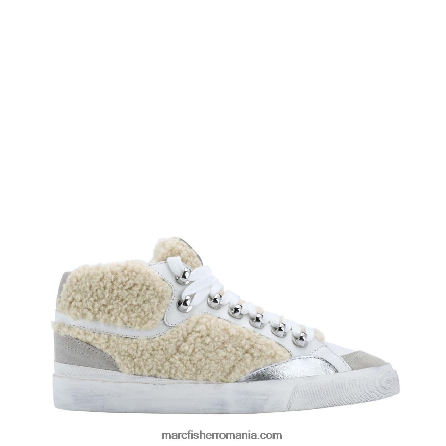 femei Marc Fisher adidași din merin 4P26XF699 argintiu / shearling natural