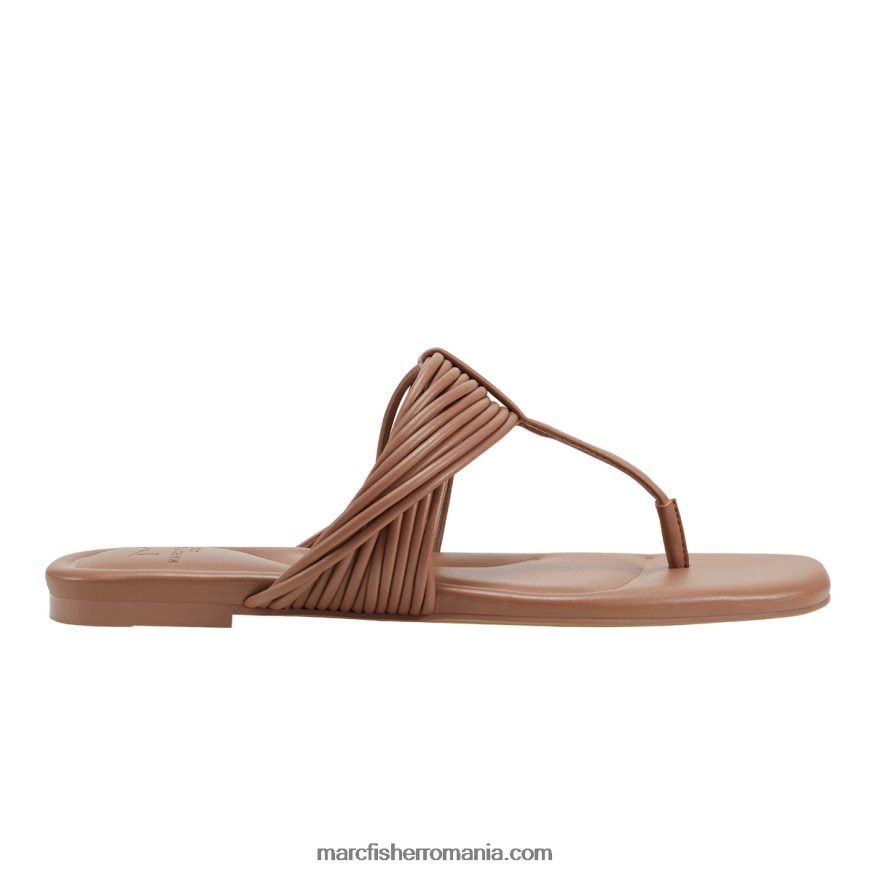 femei Marc Fisher sandală plată tanya 4P26XF285 natural