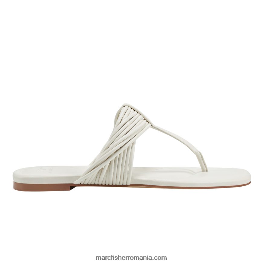 femei Marc Fisher sandală plată tanya 4P26XF290 fildeş