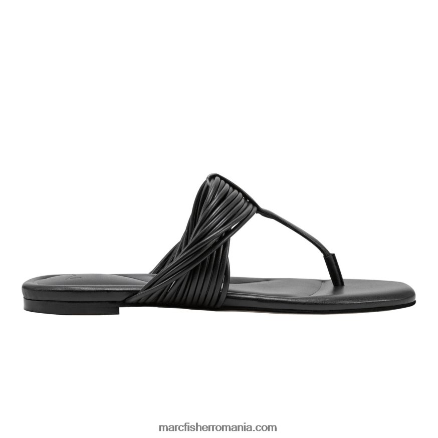 femei Marc Fisher sandală plată tanya 4P26XF296 negru