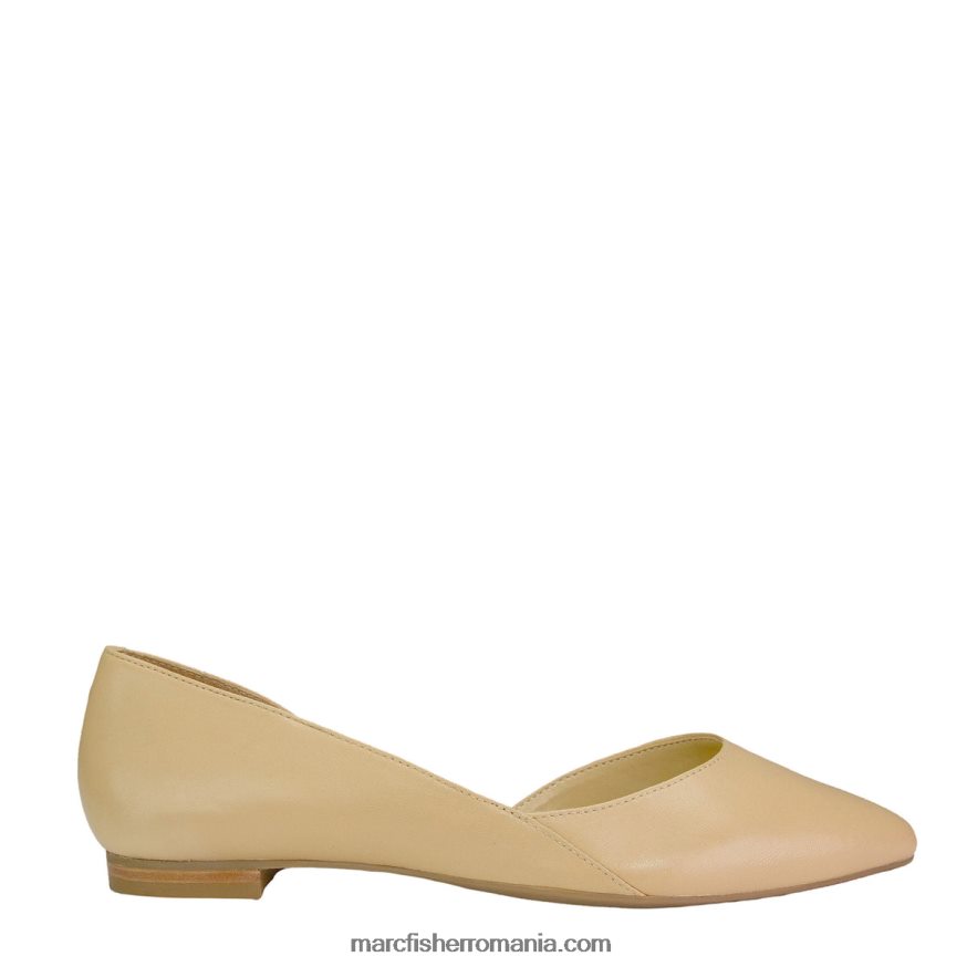 femei Marc Fisher sunny d'orsay flat 4P26XF298 piele de nisip deschis