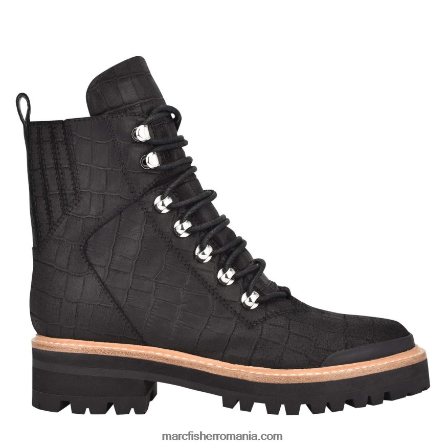 femei Marc Fisher cizme izzie cu talpă 4P26XF146 piele intoarsa neagra multi