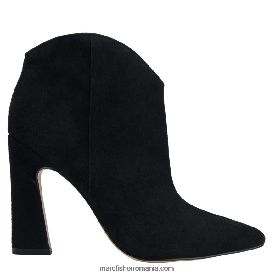 femei Marc Fisher masina botine 4P26XF101 piele intoarsa neagra