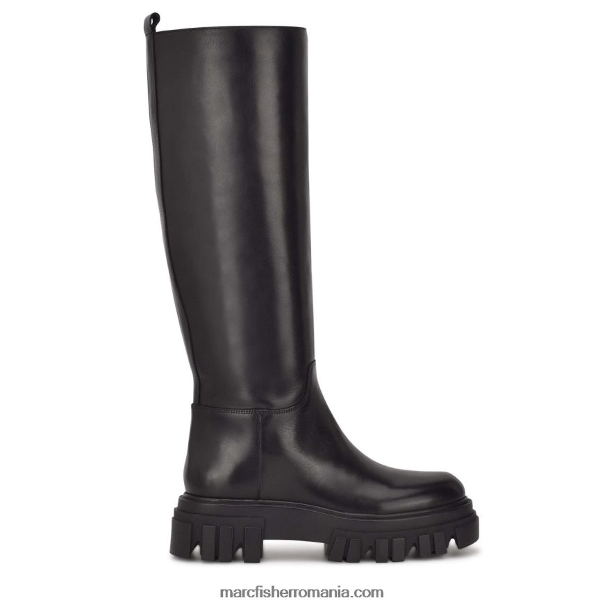 femei Marc Fisher cizma malena 4P26XF145 piele neagra