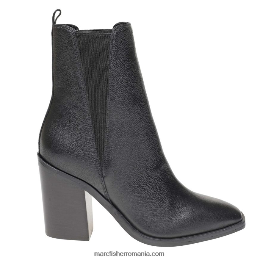femei Marc Fisher papuc cu toc Kristie 4P26XF40 piele neagra
