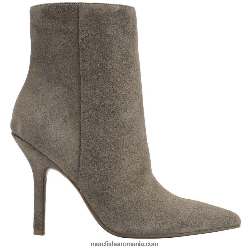 femei Marc Fisher papuc cu toc semia 4P26XF61 piele intoarsa taupe