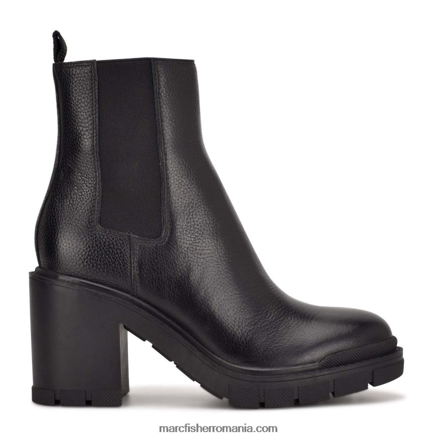 femei Marc Fisher papuc de lupta cu toc vanlisa 4P26XF12 piele neagra