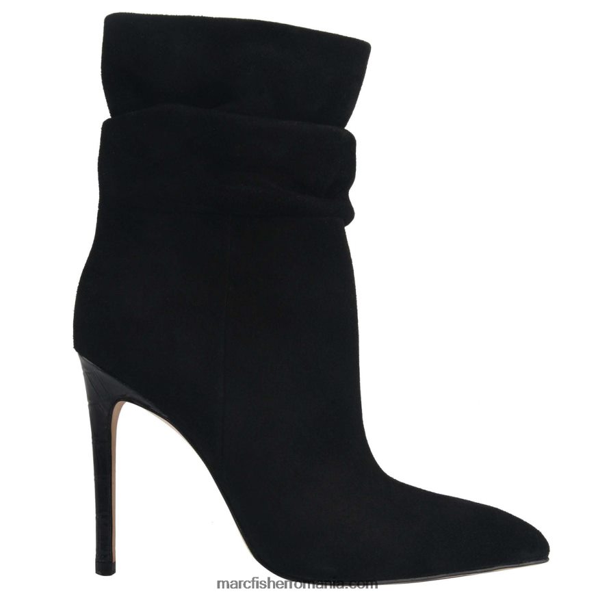 femei Marc Fisher papuc rochie rayya 4P26XF17 piele intoarsa neagra
