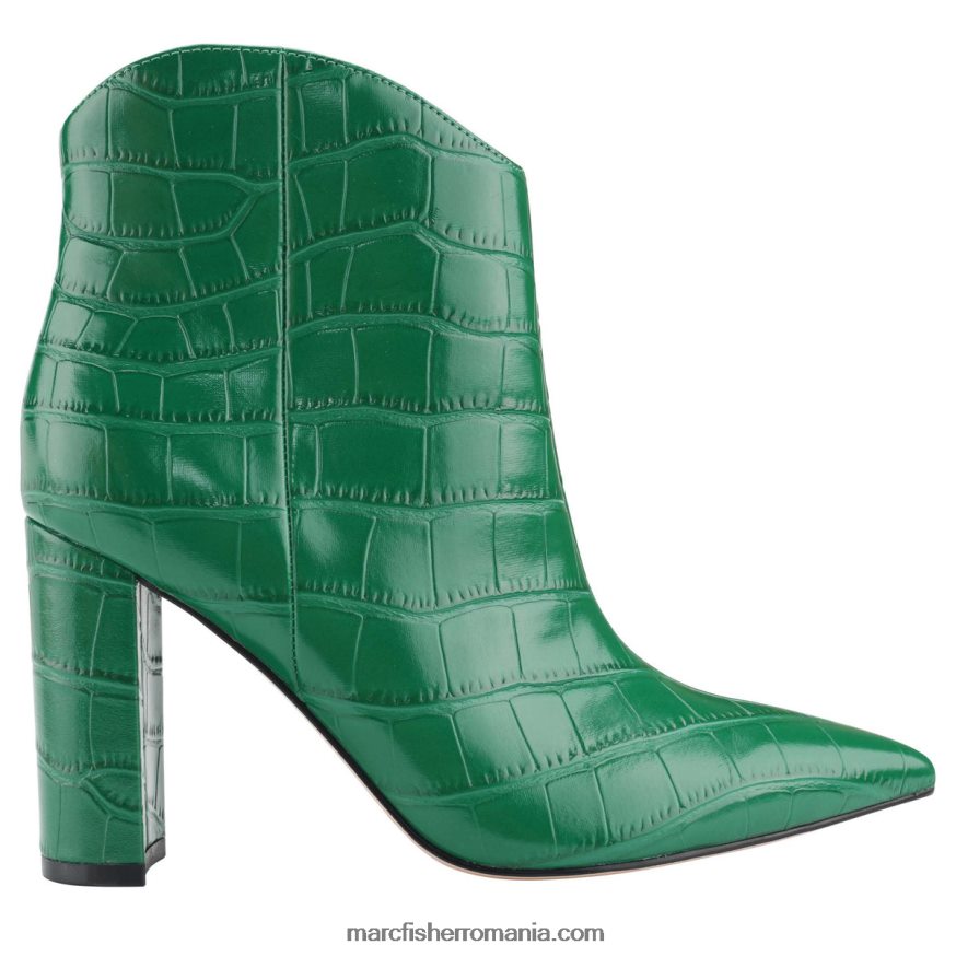 femei Marc Fisher papuc vestic cu toc lezari 4P26XF66 croco verde