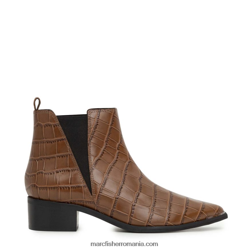 femei Marc Fisher papuci chelsea yale vârf ascuțit 4P26XF22 croco brun