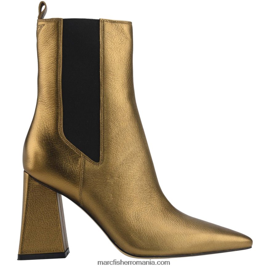 femei Marc Fisher papuci cu toc kylynn Chelsea 4P26XF118 piele de bronz