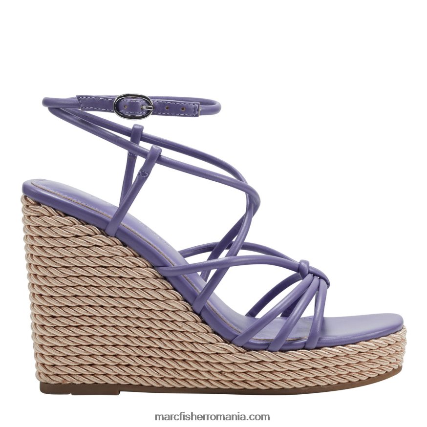 femei Marc Fisher sandale cu pană cu barete Zarah 4P26XF249 Violet