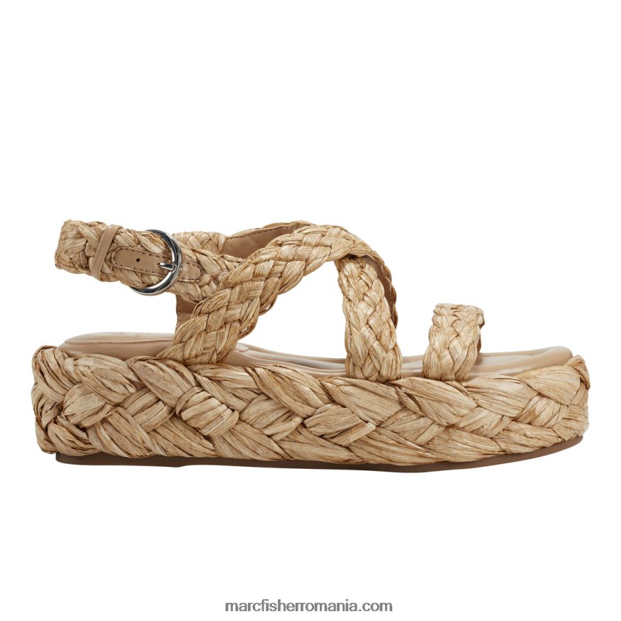 femei Marc Fisher sandale genie espadrile 4P26XF192 natural