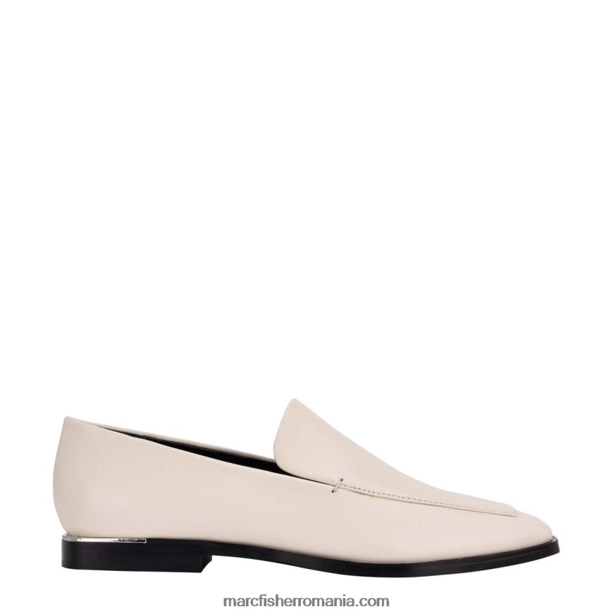 femei Marc Fisher mocasnic cu tiv 4P26XF439 piele crem șic