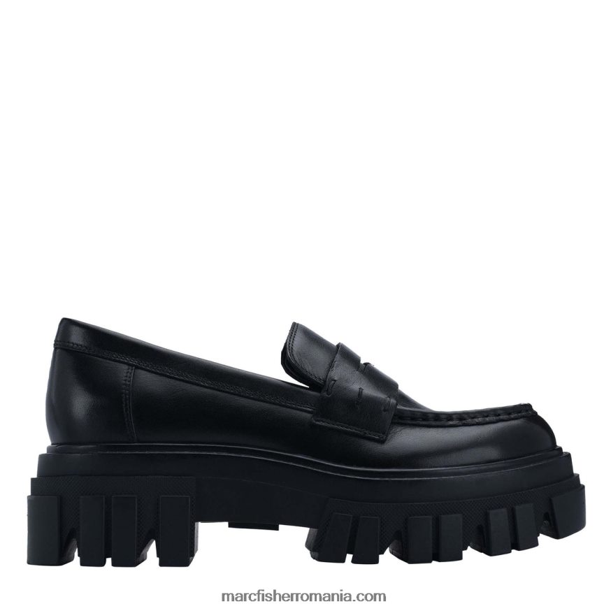 femei Marc Fisher mocasnic morris lugsole 4P26XF449 piele neagra