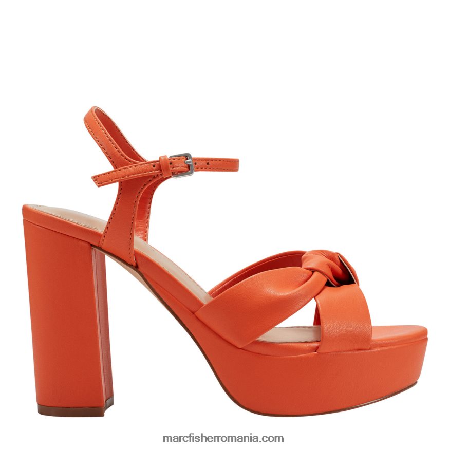 femei Marc Fisher sandală cu platformă deren 4P26XF577 portocala mandarina