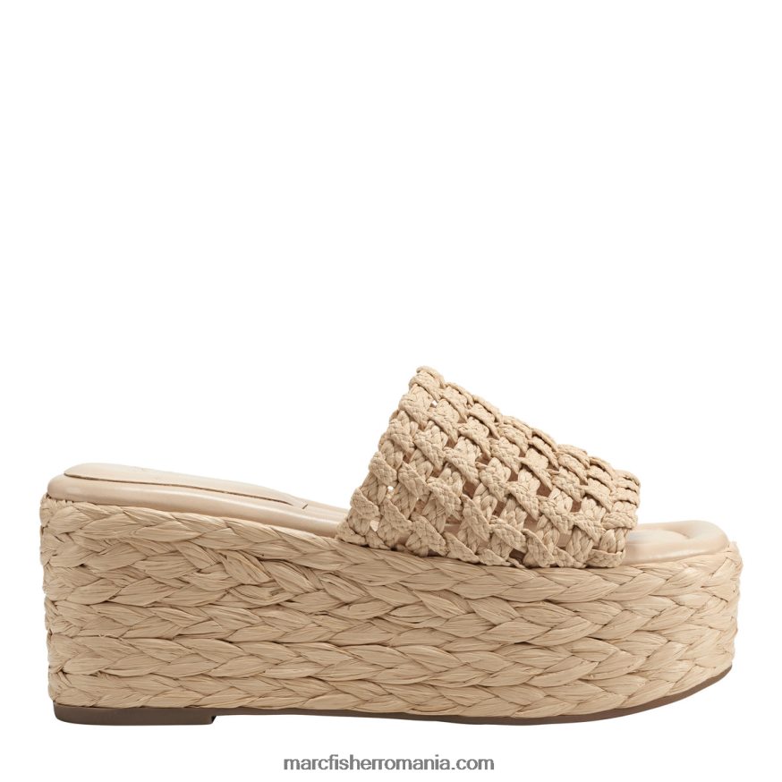 femei Marc Fisher sandale cu platformă cu espadrile priya 4P26XF252 natural