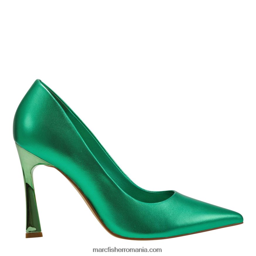 femei Marc Fisher pompă cu toc sassie 4P26XF675 piele verde