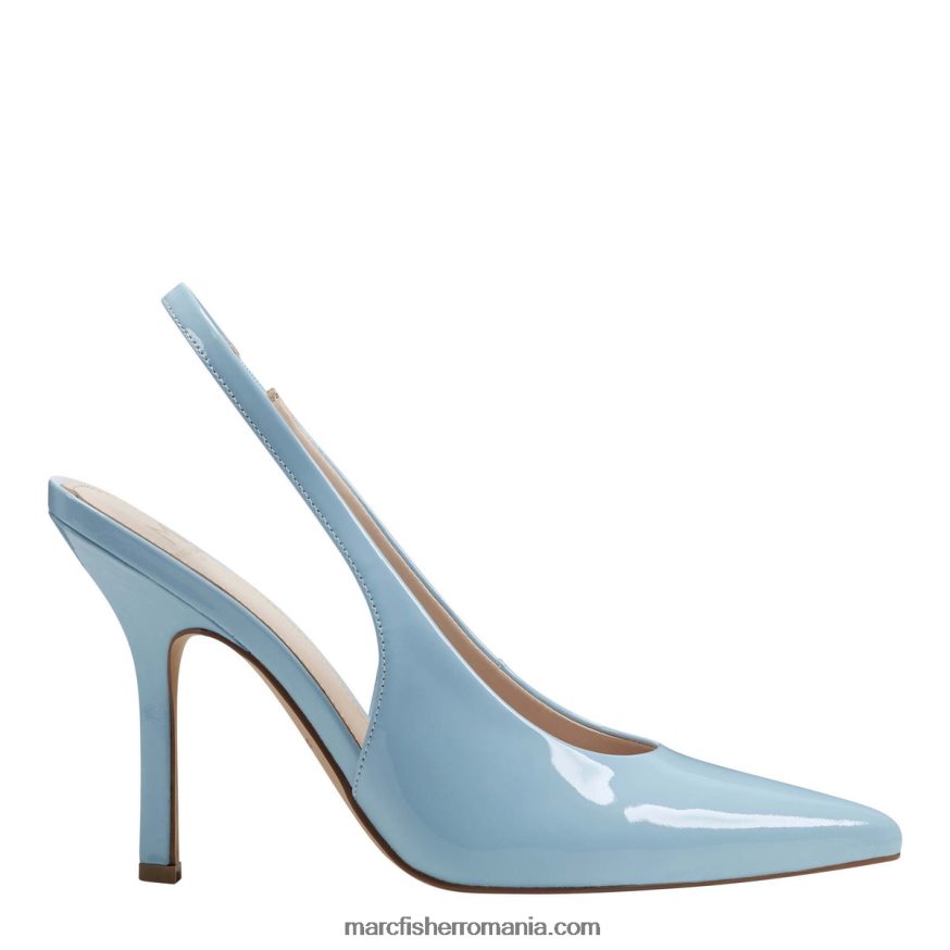 femei Marc Fisher pompa emalyn slingback 4P26XF667 patent albastru deschis
