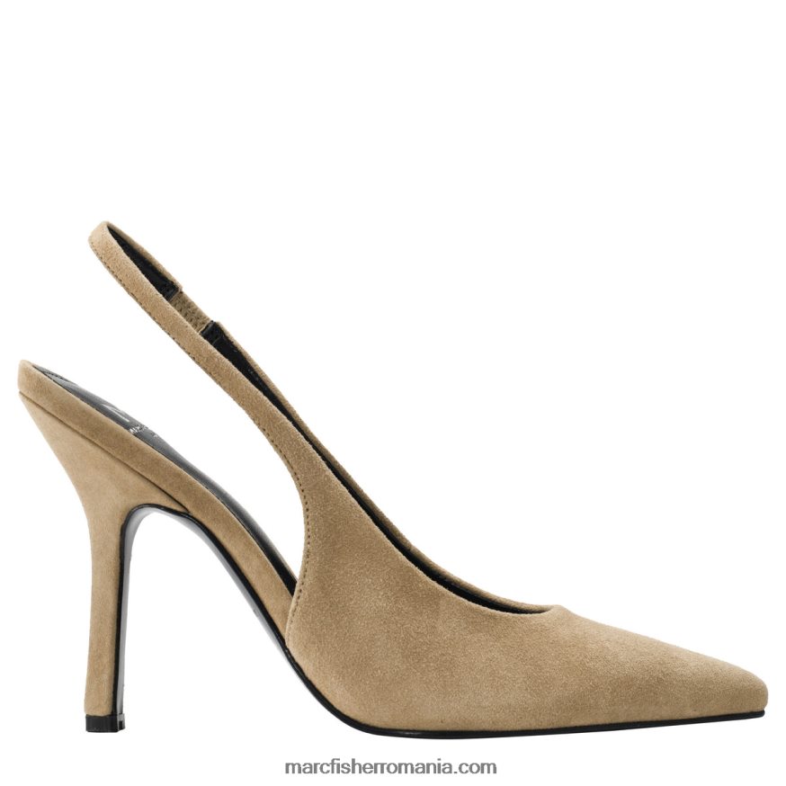 femei Marc Fisher pompa emalyn slingback 4P26XF686 piele intoarsa naturala