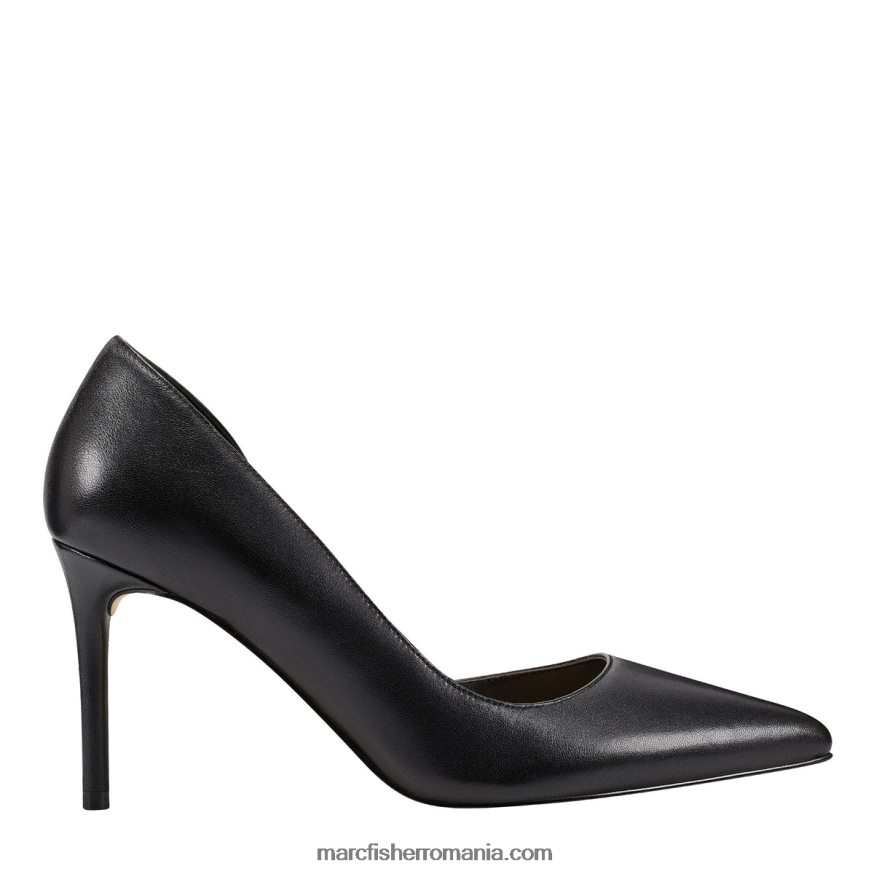 femei Marc Fisher pompa meryl d'orsay 4P26XF603 piele neagra
