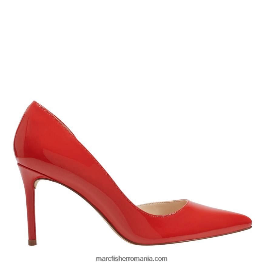femei Marc Fisher pompa meryl d'orsay 4P26XF634 patent roșu coral