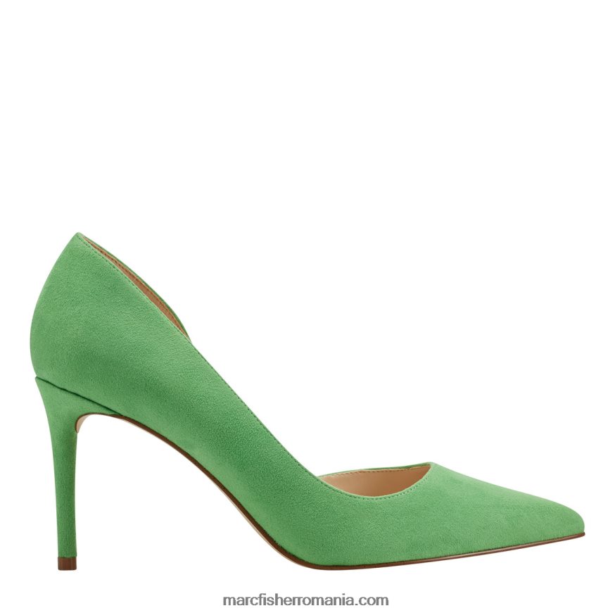 femei Marc Fisher pompa meryl d'orsay 4P26XF635 piele intoarsa verde aprins
