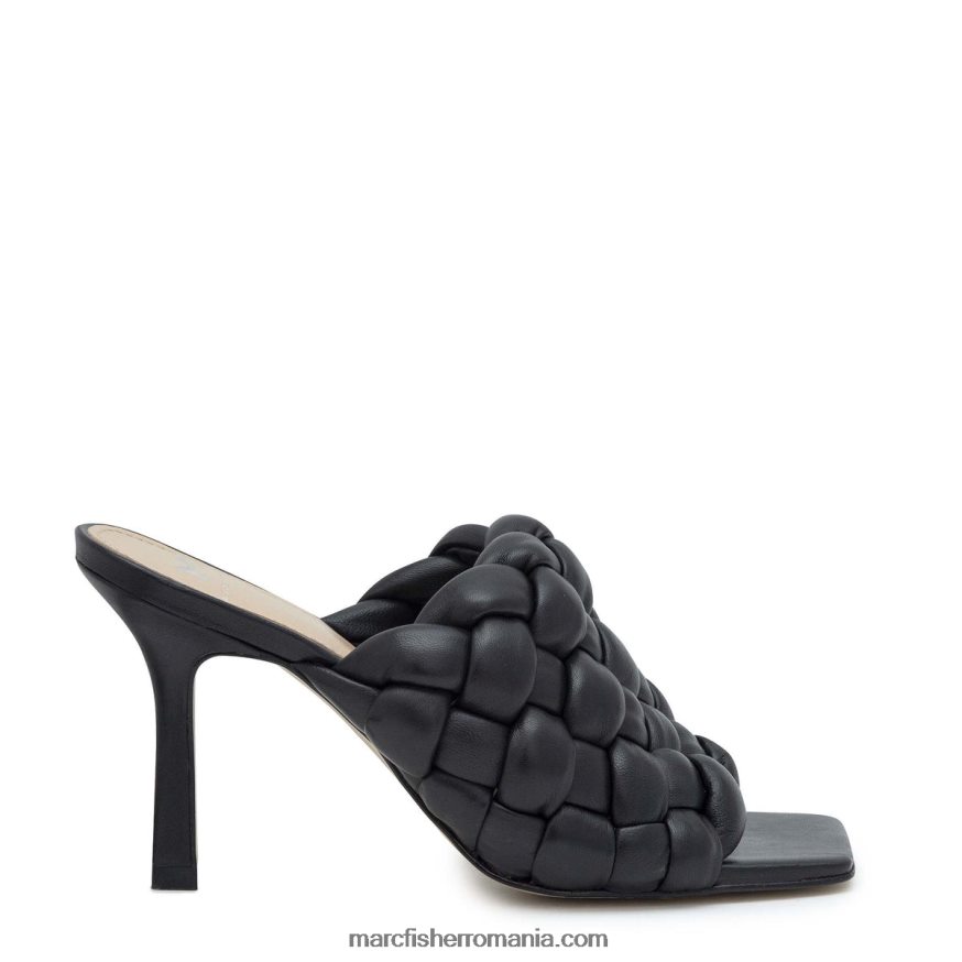 femei Marc Fisher dakina slide toe pătrat 4P26XF543 piele neagra