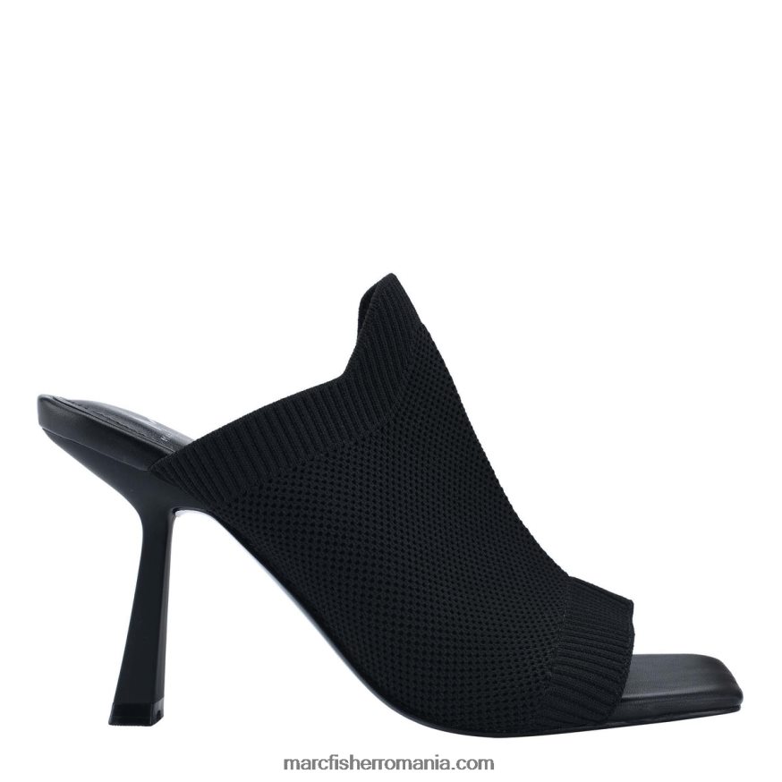 femei Marc Fisher sandală cu toc dikana 4P26XF521 tricot negru