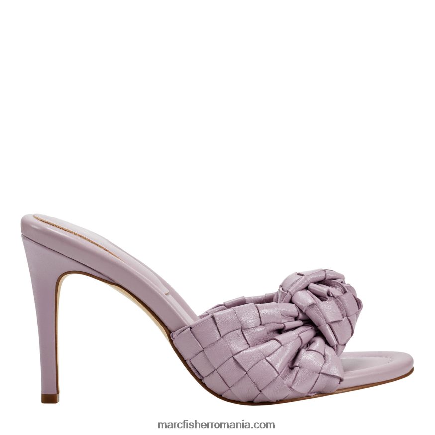 femei Marc Fisher sandală cu toc janna 4P26XF489 piele liliac deschis